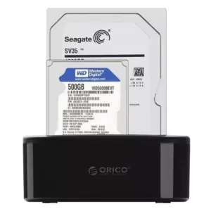 Rack HDD Orico 6218US3 USB 3.0 HDD cu docking station negru
