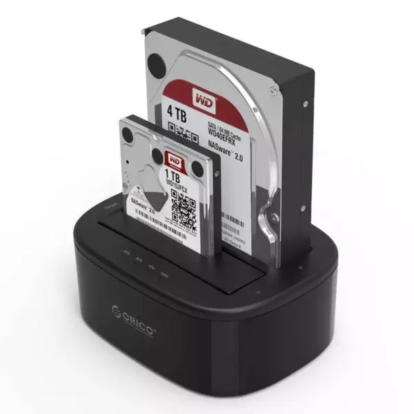 Rack HDD Orico 6228US3 PRO 3.5 inch negru - imagine 2