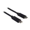 Rack HDD SSD 2.5 inch USB TYPE C Inter-Tech Argus GD-25010 USB 3.1 Gen2 negru GD-25010 - imagine 2