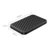 Rack SSD/HDD USB 3.0 2.5" SATA Orico 2520C3-BK negru 128x80x15mm - imagine 2