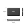 Rack SSD/HDD V1 USB 3.0 SATA 2.5" Orico 2189U3-V1-BK negru 128x82x14.5mm - imagine 2