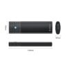 Rack SSD USB3.2 GEN1 NVMe M.2 Orico PWM2-G2A-BK negru cablu 15cm USB3.2 GEN1 10Gbps USB Type C - USB-A - imagine 2