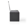 Radio cu internet FM Bluetooth telecomanda 18W negru Nedis - imagine 6
