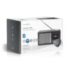 Radio cu internet FM Bluetooth telecomanda 18W negru Nedis - imagine 8