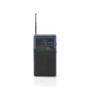 Radio FM de buzunar negru/albastru 1.5W Nedis - imagine 2