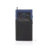 Radio FM de buzunar negru/albastru 1.5W Nedis