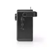 Radio FM Nedis 1.8W gri / negru maner de transport - imagine 3