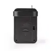 Radio FM Nedis 1.8W gri / negru maner de transport - imagine 4