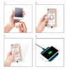 Receptor wireless Qi pentru Apple iPhone alb Choetech WP-IP-301WH - imagine 9