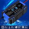Redresor automat cu microprocesor 12V 8A - 24V 4A EUROKOMP E6148 - imagine 5