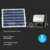 Reflector LED 16W 6000K 1050lm cu incarcare solara V-TAC - imagine 4