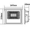 Reflector LED 16W 6000K 1050lm cu incarcare solara V-TAC - imagine 10