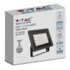 Reflector LED SMD Cip SAMSUNG 100W 8700lm 4000K IP65 negru V-TAC - imagine 10