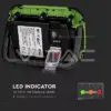 Reflector portabil 20W IP44 4000K 1400lm cip SAMSUNG V-TAC - imagine 8