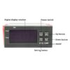 Regulator de temperatura termostst cu senzor NTC STC-1000 230V EUROKOMP - imagine 2