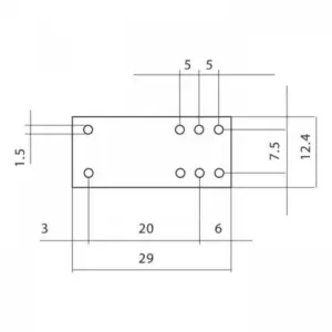 Releu 12VDC 16A 270R 1 morze F4061-12