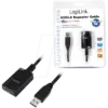 Repeater USB 3.0 5m USB A soclu - USB A mufa LOGILINK UA0127 - imagine 2