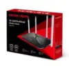 Router wireless dual band AC12 AC1200 4 antene fixe Mercusys - imagine 2