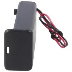 SBH-9VA Suport baterie 9V 6F22 6LR61 x1buc cu terminal cablu 150mm Fara intrerupator COMF