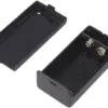 SBH-9VA Suport baterie 9V 6F22 6LR61 x1buc cu terminal cablu 150mm Fara intrerupator COMF - imagine 3