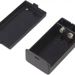 SBH-9VA Suport baterie 9V 6F22 6LR61 x1buc cu terminal cablu 150mm Fara intrerupator COMF