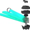 Selfie stick trepied flexibil cu telecomanda bluetooth turcoaz 3POD Zbam - imagine 3