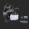 Senzor de miscare 180/360 grade 12m 1200W negru V-TAC - imagine 4