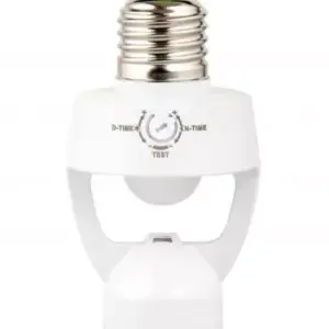 Senzor de miscare infrarosu cu dulie E27 Well