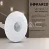 Senzor miscare cu montaj pe tavan 360 grade alb max 2000W V-TAC - imagine 4