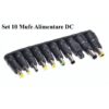 Set 10 mufe adaptoare alimentare DC - imagine 2
