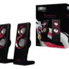 Set 2 difuzoare Purephonic USB 2.0 20W rosu SWEEX - imagine 3