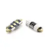 Set 2x becuri auto C5W 31mm LED SMD alb 12V 3W 350lm Canbus interior portbagaj Carguard - imagine 2