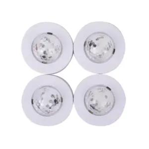 Set 4 Mini ASTRO RGB cu stroboscop si telecomanda