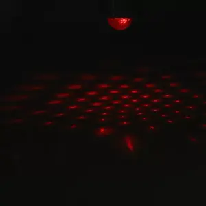 Set 4 Mini ASTRO RGB cu stroboscop si telecomanda