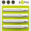 Set 4 varfuri letcon de lipit pentru statie AP2 Goobay 51092 - imagine 3