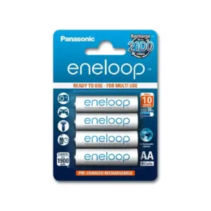 Set acumulatori PANASONIC Eneloop Ni-MH AA(R6) 1900mA 4buc