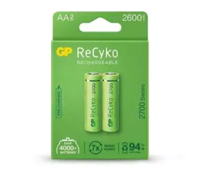 Set acumulatori R6 AA NiMh 2700mAh 2buc GP ReCkyo