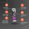 Set acumulatori Uniross AA R6 Li-ion 14500 1.5V 1400mAh cu incarcare USB-C 4buc - imagine 3