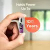 Set acumulatori Uniross AAA R3 Li-ion 10440 1.5V 500mAh cu incarcare USB-C 4buc - imagine 5