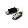 Set auto LED SMD 12V 3W 240lm alb SOFIT 36mm C5W 2buc Canbus pentru interior / portbagaj CarGuard - imagine 2