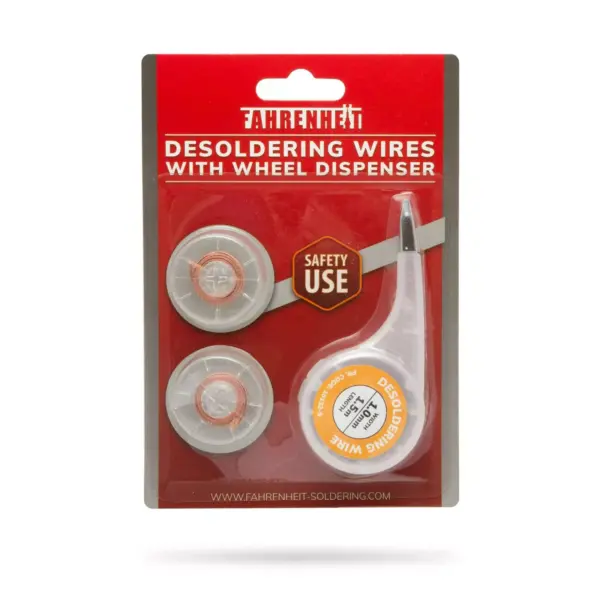 Set banda pentru absorbtia cositorului fludor topit tresa 1mm 1.5m Fahrenheit - imagine 2