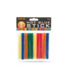 Set baton plastic termoadeziv silicon 11mm x 10cm colorat 10buc HANDY - imagine 2