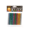 Set baton plastic termoadeziv silicon 11mm x 10cm colorat glitter stralucitor 10buc HANDY - imagine 2