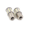 Set becuri LED auto P21W BA15S 12V 500lm 20X5730SMD alb CARGUARD 2buc - imagine 2
