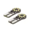 Set Becuri LED auto T10 W5W 12V 3W alb-rece Canbus set 2buc pentru interior / portbagaj CarGuard CAN126 - imagine 2