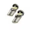 Set becuri LED auto W5W T10 3W 6500K 150lm 12V pentru interior/portbagaj CARGUARD - imagine 2