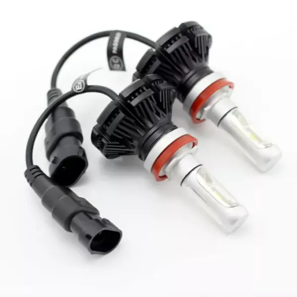 Set becuri LED H11 400lm 6000K 12-24V 2buc Carguard - imagine 2