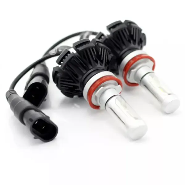 Set becuri LED H11 400lm 6000K 12-24V 2buc Carguard - imagine 5