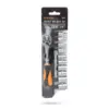 Set chei tubulare 12buc 1/4" 5-13mm clichet Crom-Vanadiu HANDY - imagine 3