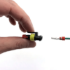 Set conector cablu Superseal 1.5 mama mufa 3 pin 3 pini inclusi + 3 garnituri incluse IP67 TE Connectivity 282087-1-SET-F - imagine 4
